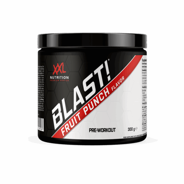 XXL Nutrition Blast! Pre Workout Fruit Punch 300 gram