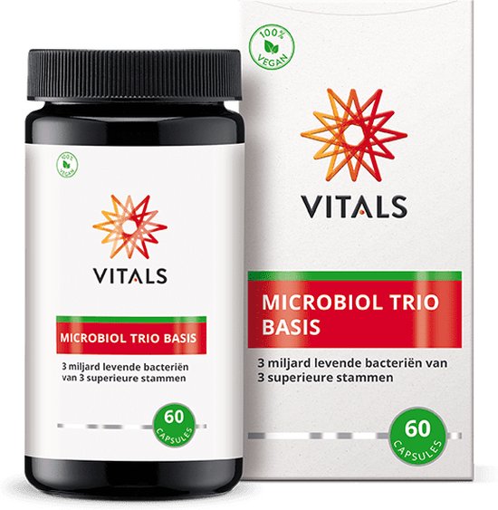 Vitals Microbiol Trio Basis 60 capsules supplement